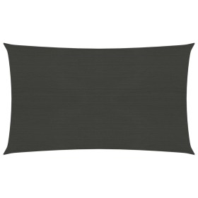Sail awning anthracite gray HDPE 160 g/m² 2.5x5 m by vidaXL, Umbrellas - Ref: Foro24-311071, Price: 39,82 €, Discount: %