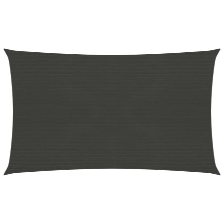 Sail awning anthracite gray HDPE 160 g/m² 2.5x5 m by vidaXL, Umbrellas - Ref: Foro24-311071, Price: 39,82 €, Discount: %