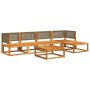 Set de sofás de jardín con cojines 6 pzas madera maciza acacia by , Garden sets - Ref: Foro24-3278896, Price: 568,02 €, Disco...