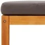 Set de sofás de jardín con cojines 3 pzas madera maciza acacia by , Garden sets - Ref: Foro24-3278913, Price: 294,60 €, Disco...