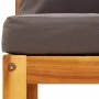 Set de sofás de jardín con cojines 3 pzas madera maciza acacia by , Garden sets - Ref: Foro24-3278913, Price: 294,60 €, Disco...