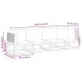 Set sofás de jardín con cojines 4 pzas madera maciza de acacia by , Garden sets - Ref: Foro24-3278924, Price: 458,64 €, Disco...