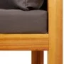 Set de sofás de jardín con cojines 5 pzas madera maciza acacia by , Garden sets - Ref: Foro24-3278911, Price: 465,80 €, Disco...