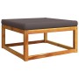 Set de sofás de jardín con cojines 11 pzas madera maciza acacia by , Outdoor sofas - Ref: Foro24-3278837, Price: 1,00 €, Disc...