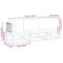 Set de sofás de jardín con cojines 3 pzas madera maciza acacia by , Outdoor sofas - Ref: Foro24-3278854, Price: 376,87 €, Dis...