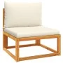 Set de sofás de jardín con cojines 9 pzas madera maciza acacia by , Outdoor sofas - Ref: Foro24-3278861, Price: 1,00 €, Disco...