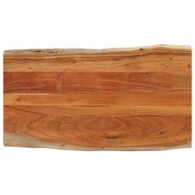 Rechteckiger Tischplatte mit natürlicher Akazienkante, 100x60x2,5 cm. von , Tischplatten - Ref: Foro24-370622, Preis: 102,80 ...