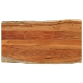 Tablero de mesa rectangular borde natural acacia 100x60x2,5 cm by , Table tops - Ref: Foro24-370622, Price: 89,20 €, Discount: %