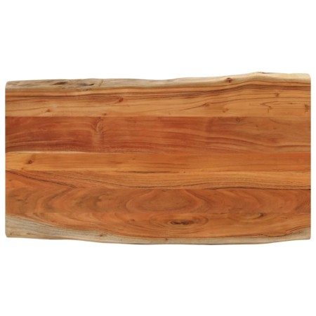 Tablero de mesa rectangular borde natural acacia 100x60x2,5 cm by , Table tops - Ref: Foro24-370622, Price: 102,80 €, Discoun...