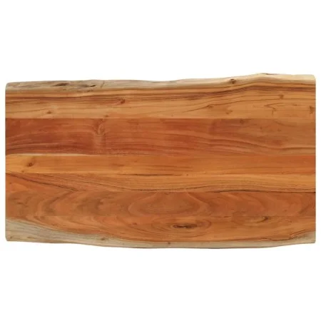 Tablero de mesa rectangular borde natural acacia 100x60x2,5 cm by , Table tops - Ref: Foro24-370622, Price: 89,20 €, Discount: %