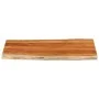 Tablero de mesa rectangular borde natural acacia 100x60x2,5 cm by , Table tops - Ref: Foro24-370622, Price: 89,20 €, Discount: %