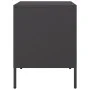 Mesitas de noche 2 unidades acero negro 36x39x50,5 cm de , Mesitas de noche - Ref: Foro24-842911, Precio: 88,22 €, Descuento: %
