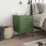 Mesita de noche de acero verde oliva 36x39x50,5 cm von , Nachttische - Ref: Foro24-842918, Preis: 55,41 €, Rabatt: %