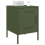 Mesita de noche de acero verde oliva 36x39x50,5 cm von , Nachttische - Ref: Foro24-842918, Preis: 55,41 €, Rabatt: %
