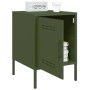 Mesita de noche de acero verde oliva 36x39x50,5 cm von , Nachttische - Ref: Foro24-842918, Preis: 55,41 €, Rabatt: %