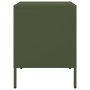 Mesita de noche de acero verde oliva 36x39x50,5 cm von , Nachttische - Ref: Foro24-842918, Preis: 55,41 €, Rabatt: %