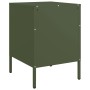 Mesita de noche de acero verde oliva 36x39x50,5 cm von , Nachttische - Ref: Foro24-842918, Preis: 55,41 €, Rabatt: %