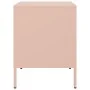 Mesitas de noche 2 unidades acero rosa 36x39x50,5 cm de , Mesitas de noche - Ref: Foro24-842913, Precio: 79,36 €, Descuento: %
