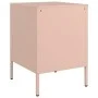 Mesitas de noche 2 unidades acero rosa 36x39x50,5 cm de , Mesitas de noche - Ref: Foro24-842913, Precio: 79,36 €, Descuento: %