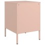 Nachttische, 2 Stück, rosa Stahl, 36x39x50,5 cm. von , Nachttische - Ref: Foro24-842913, Preis: 94,40 €, Rabatt: %