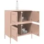 Aparador de acero rosa 68x39x79 cm by , Sideboards - Ref: Foro24-842953, Price: 109,11 €, Discount: %