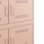 Aparador de acero rosa 68x39x79 cm by , Sideboards - Ref: Foro24-842953, Price: 109,11 €, Discount: %