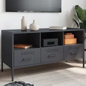 Mueble para TV acero gris antracita 100,5x39x50,5 cm by , TV Furniture - Ref: Foro24-843038, Price: 102,90 €, Discount: %