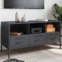 Mueble para TV acero gris antracita 100,5x39x50,5 cm de , Muebles TV - Ref: Foro24-843038, Precio: 102,90 €, Descuento: %