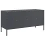 Mueble para TV acero gris antracita 100,5x39x50,5 cm de , Muebles TV - Ref: Foro24-843038, Precio: 102,90 €, Descuento: %