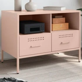 Fernsehmöbel aus rosa Stahl, 68x39x50,5 cm. von , TV-Möbel - Ref: Foro24-843044, Preis: 79,65 €, Rabatt: %
