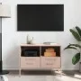 Mueble para TV acero rosa 68x39x50,5 cm de , Muebles TV - Ref: Foro24-843044, Precio: 79,65 €, Descuento: %