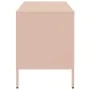 Mueble para TV acero rosa 68x39x50,5 cm de , Muebles TV - Ref: Foro24-843044, Precio: 79,65 €, Descuento: %