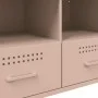 Mueble para TV acero rosa 68x39x50,5 cm de , Muebles TV - Ref: Foro24-843044, Precio: 79,65 €, Descuento: %