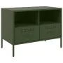 Fernsehmöbel aus olivgrünem Stahl 68x39x50,5 cm von , TV-Möbel - Ref: Foro24-843050, Preis: 79,65 €, Rabatt: %