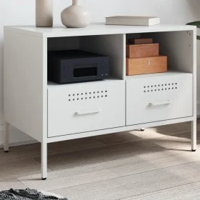 TV-Möbel aus weißem Stahl, 68x39x50,5 cm. von , TV-Möbel - Ref: Foro24-843052, Preis: 79,65 €, Rabatt: %
