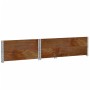 Jardinera de madera maciza de pino marrón 120x80 cm by , Pots and planters - Ref: Foro24-3295386, Price: 102,25 €, Discount: %
