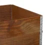 Jardinera de madera maciza de pino marrón 120x80 cm de , Maceteros y jardineras - Ref: Foro24-3295386, Precio: 92,67 €, Descu...
