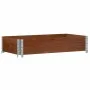 Jardinera de madera maciza de pino marrón 100x50 cm by , Pots and planters - Ref: Foro24-3295390, Price: 42,20 €, Discount: %