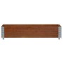 Jardinera de madera maciza de pino marrón 100x50 cm by , Pots and planters - Ref: Foro24-3295390, Price: 45,92 €, Discount: %