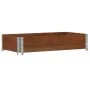Massive Holzblumenkasten aus brauner Kiefer 100x50 cm. von , Töpfe und Pflanzgefäße - Ref: Foro24-3295390, Preis: 42,16 €, Ra...