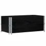 Jardinera de madera maciza de pino negro 100x50 cm de , Maceteros y jardineras - Ref: Foro24-3295392, Precio: 57,96 €, Descue...