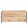 Massive Holzblumenkasten aus Kiefer 100x100 cm von , Töpfe und Pflanzgefäße - Ref: Foro24-3295399, Preis: 72,44 €, Rabatt: %