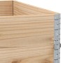 Massive Holzblumenkasten aus Kiefer 100x100 cm von , Töpfe und Pflanzgefäße - Ref: Foro24-3295399, Preis: 83,74 €, Rabatt: %