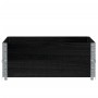Massive schwarze Kiefernholz-Pflanzschale 100x100 cm von , Töpfe und Pflanzgefäße - Ref: Foro24-3295400, Preis: 87,57 €, Raba...