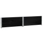 Massive schwarze Kiefernholz-Pflanzschale 100x100 cm von , Töpfe und Pflanzgefäße - Ref: Foro24-3295400, Preis: 87,57 €, Raba...
