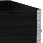 Massive schwarze Kiefernholz-Pflanzschale 100x100 cm von , Töpfe und Pflanzgefäße - Ref: Foro24-3295400, Preis: 87,57 €, Raba...