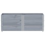Jardinera de madera maciza de pino gris 150x50 cm de , Maceteros y jardineras - Ref: Foro24-3295437, Precio: 139,91 €, Descue...