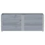 Jardinera de madera maciza de pino gris 150x50 cm de , Maceteros y jardineras - Ref: Foro24-3295437, Precio: 120,55 €, Descue...