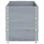 Jardinera de madera maciza de pino gris 150x50 cm de , Maceteros y jardineras - Ref: Foro24-3295437, Precio: 120,55 €, Descue...