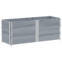 Massive Holzblumenkasten aus grauer Kiefer 150x50 cm von , Töpfe und Pflanzgefäße - Ref: Foro24-3295437, Preis: 140,06 €, Rab...